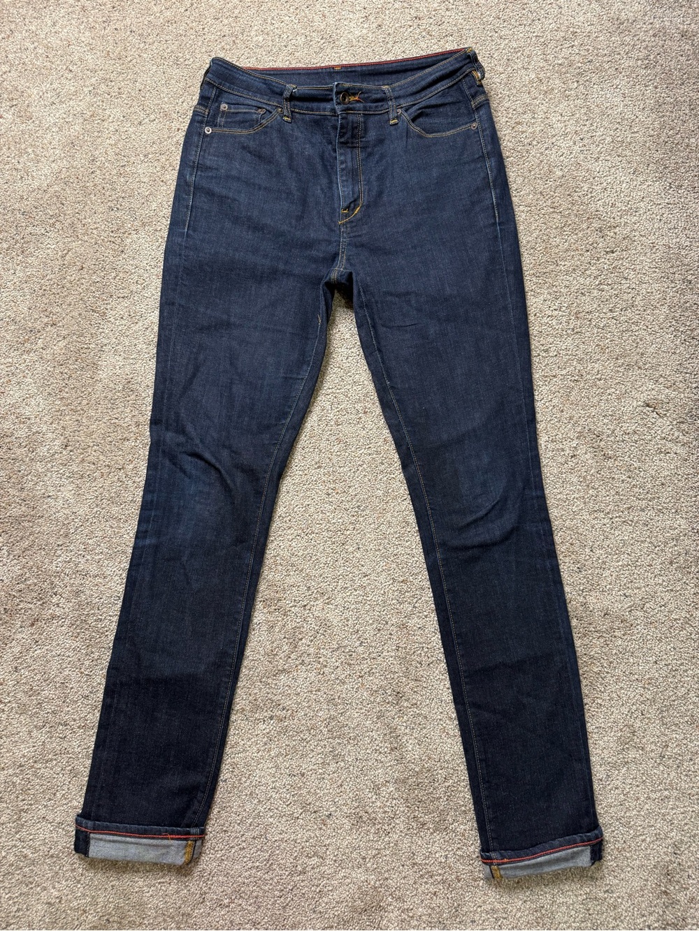 Women's Skinny Raleigh Denim Dark Indigo Jeans